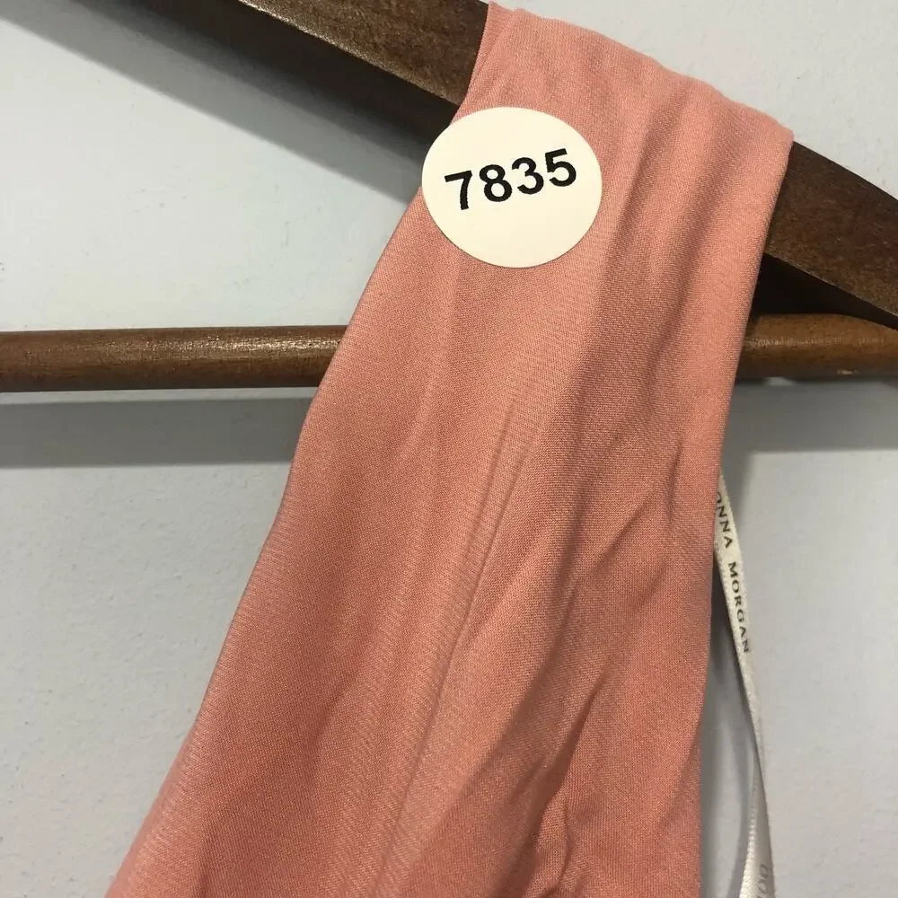 BHLDN x Donna Morgan Sabine Satin Maxi Mauve Dress US 10 - Picture 10 of 10